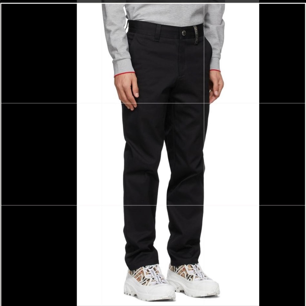 Burberry men black Dover  jeans